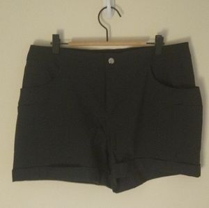 NWOT Zyia Black Shorts XL